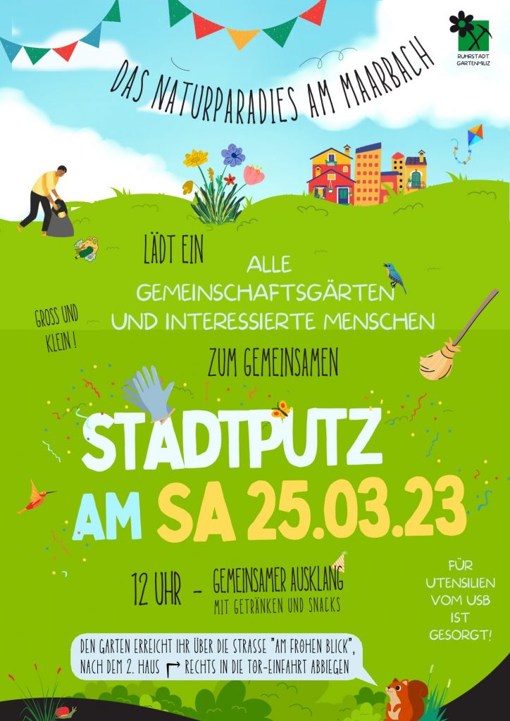 Stadtputz (25.3.) & Westendputz (26.04.)