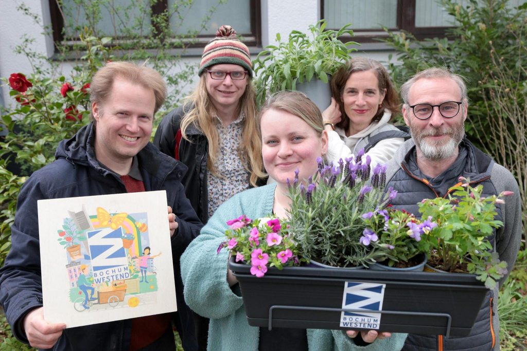 Am Wochenende startet die Aktion „100 Blumenkästen für 100 Balkone“ im Westend